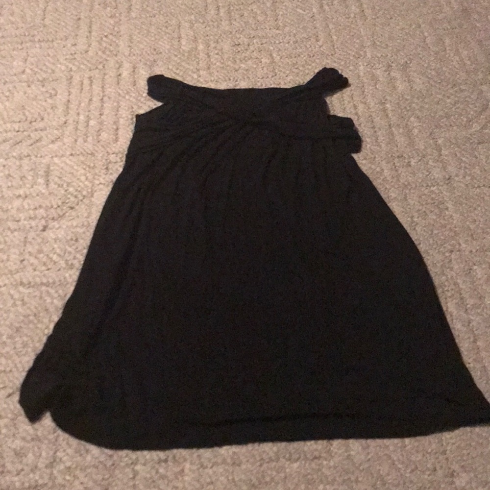Black dress with pockets